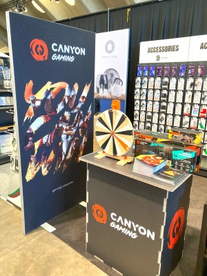 ASBIS Group presented its own brand «Canyon Gaming» at the Consumer Electronics Show «Inspiration village» in Belgium