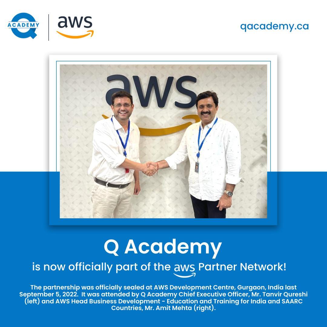 Q Academy is now an Official AWS Partner! IssueWire
