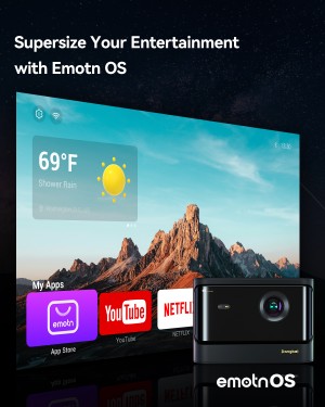 Dangbei Mars Pro 4k Projector Emotn system