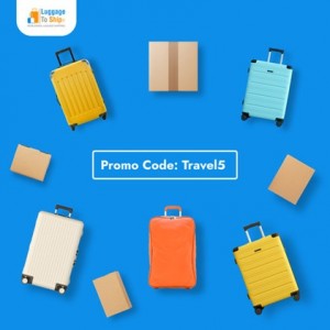 Travel5 Promo code at luggagetoship.com