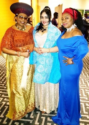 HRH Princess Moradeun Adedoyin-Solarin, HRH Princess Dame Angelique Monet, HRH Princess Toyin Audrey Onagoruwa