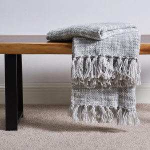 Grey Throw Home Soft Things