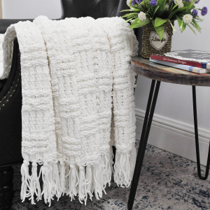 White Throw Home Soft Things