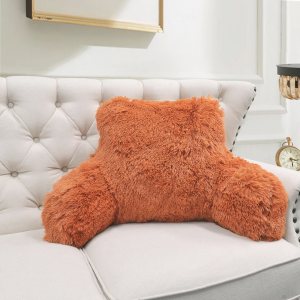 Orange Bedrest Pillow Home Soft Things