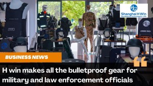 H win makes all the bulletproof gear for military and law enforcement officials