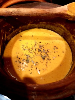 Pumpkin soup in MEC