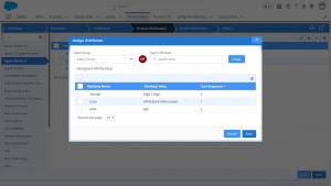 Dextara CPQ_AssignAttributes