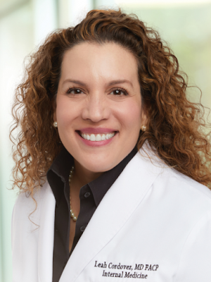 Leah Giselle Cordovez, MD, FACP, an Internist with Be Well and Flourish Integrative Health