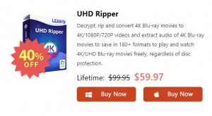 40 percent off leawo uhd ripper