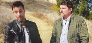 Actor Jimmy Starr and Grant Rupertson