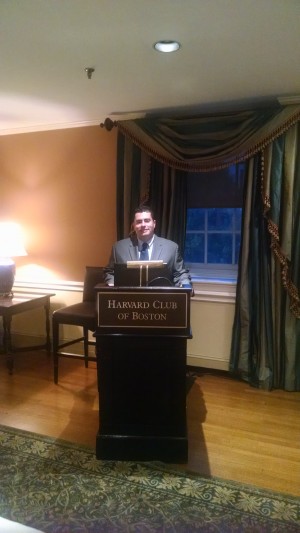 Dr Evangelos Viazis Harvard Club