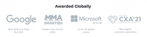 Ori AI Global No. 1 awards