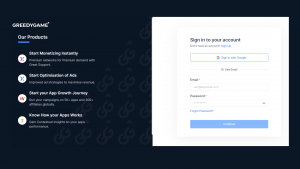 Greedygame Dashboard