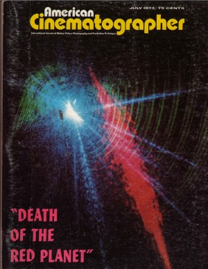 July 1973 American Cinematographer Cover