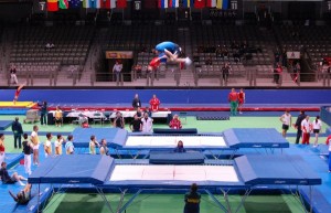 Olympic style trampolines 2