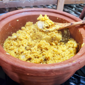 Light and Easy Lentil Mixed Grains Pilaf in MEC