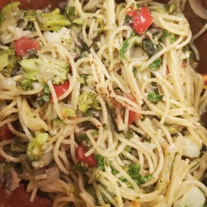 Spaghetti Primavera in MEC