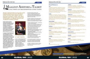 Maalouf Ashford Talbot 2022 Awards