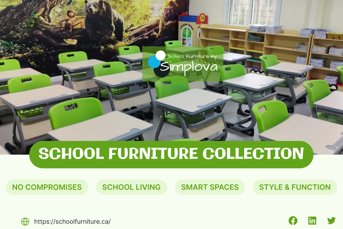 School Furniture By Simplova Is Encouraging Active Sitting with
