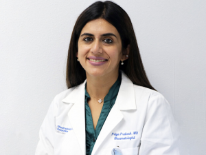 Priya Prakash, MD, FACR, a Rheumatologist with Rheumatology Care Associates