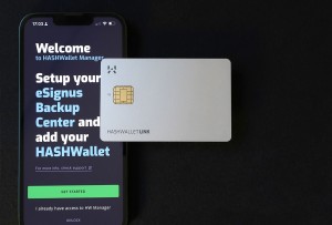 HASHWallet Manager app - hardware and software wallet