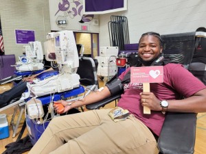 Blood Donor who participated in the July Blood Donation