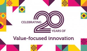 Celebrating 20 years of value-focused innovation