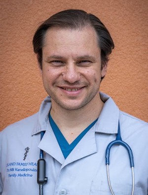 Nikolaos Kanellopoulos, MD, a Family Physician with Island Family Health 