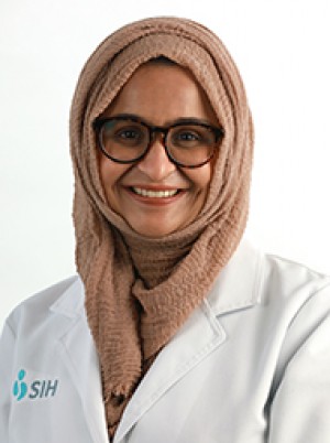 Ayesha Saeed, MD, an Internist with SIH Medical Group at Center for Medical Arts