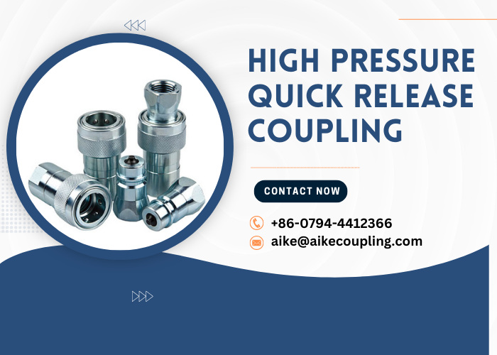 Iker Couplings offers a high pressure quick release coupling that is