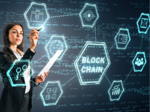 Firs e-commerce blockchain business