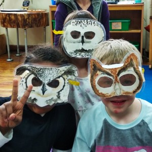 Camp Bonjour Owl Masks
