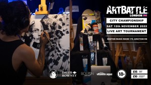 Art Battle London City Championship 2022 Poster - Event Preview