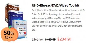 UHD Blu ray DVD Video Toolkit