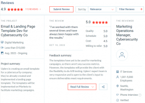 Uplers Adds Another Five-Star Review To Their Impressive Collection