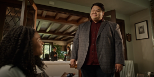 Nia (Princess K. Mapp) and Oliver (Romel De Silva) share a moment.