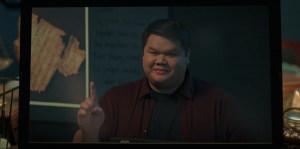 Oliver (Romel De Silva) delivers a lecture on the Eloquent Peasant