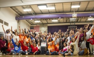 Blood Donors posing for picture after donating blood