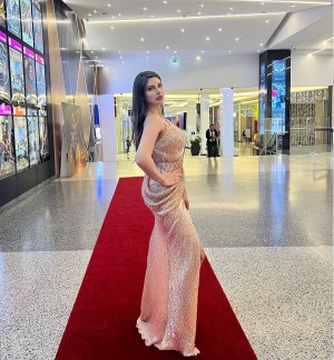 Beautiful Actress Dora Rodriguez at the META Film Festival in Dubai