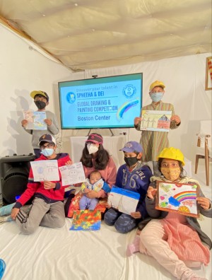 Children inciting change on environmental consciousness - through art
