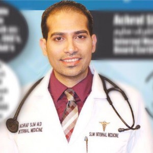Achraf Slim, MD, an Internist with Slim Internal Medicine Clinic