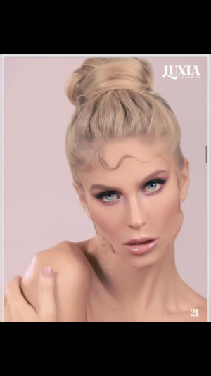 Sladana Milojev - Time to glow - Cover Luxia Magazine - Mode Label Doris Mexico