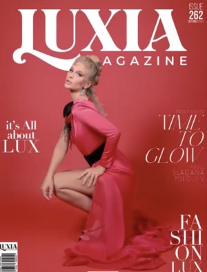 Sladana Milojev - Time to glow - Cover Luxia Magazine - Mode Label Doris Mexico