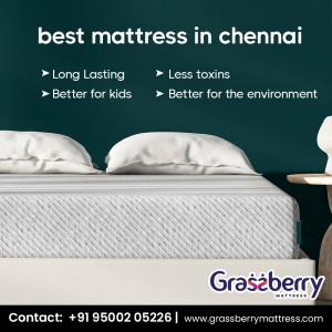 Buy Best mattress in Chennai @ Grassberry Mattress