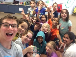 Sabra camp Group selfie