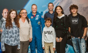 International School of Monaco students with Ron Garan