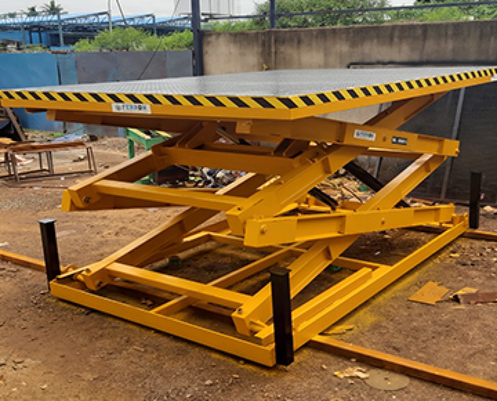 Twin Scissor LiftGravity Roller Scissor LiftTruck Scissor Lift