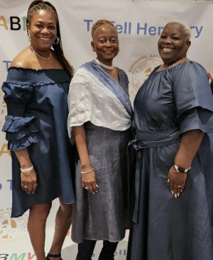 SGM (Ret) Melissa Jones, Dr. Annette Tucker Osborne, COL (Ret), MAJ (Ret) Deidra Darden