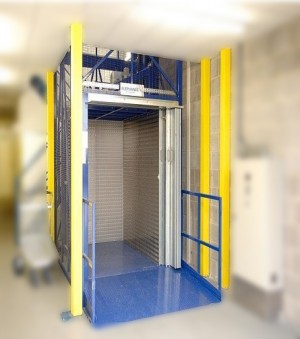 Dual Mast Goods Lift