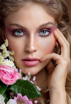 Sladana Milojev in Vivienne Westwood style of French Fashion Magazine Malvie